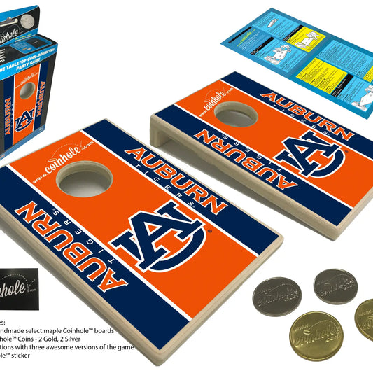 Coinhole Tabletop Game Set | Auburn