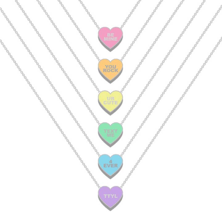 Necklace | Valentine's | Be Mine | Assorted Colors