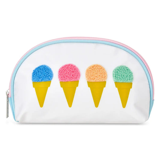 Sweet Scoops Oval Cosmetic Bag