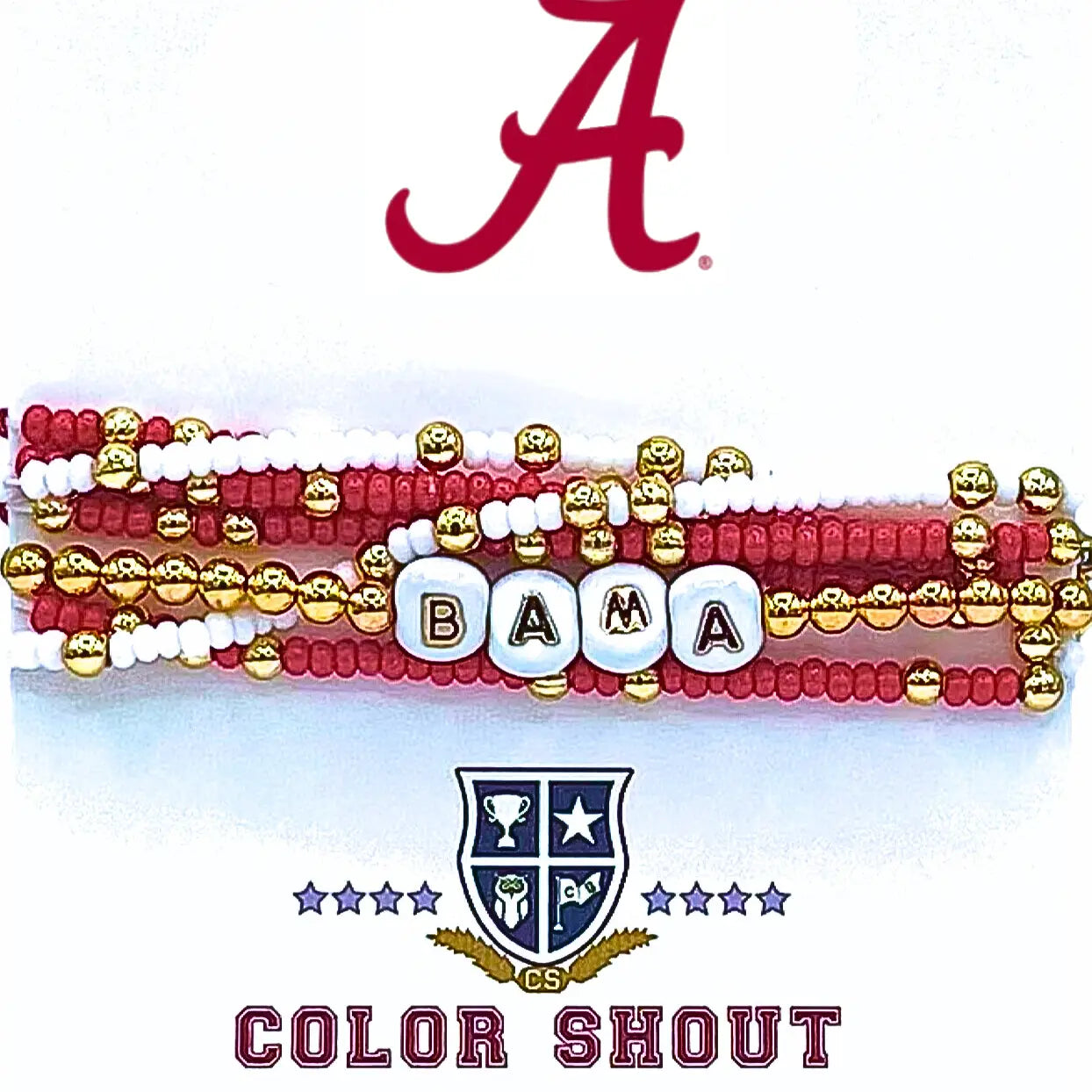 Alabama | Lucky 7 Bracelet Stack