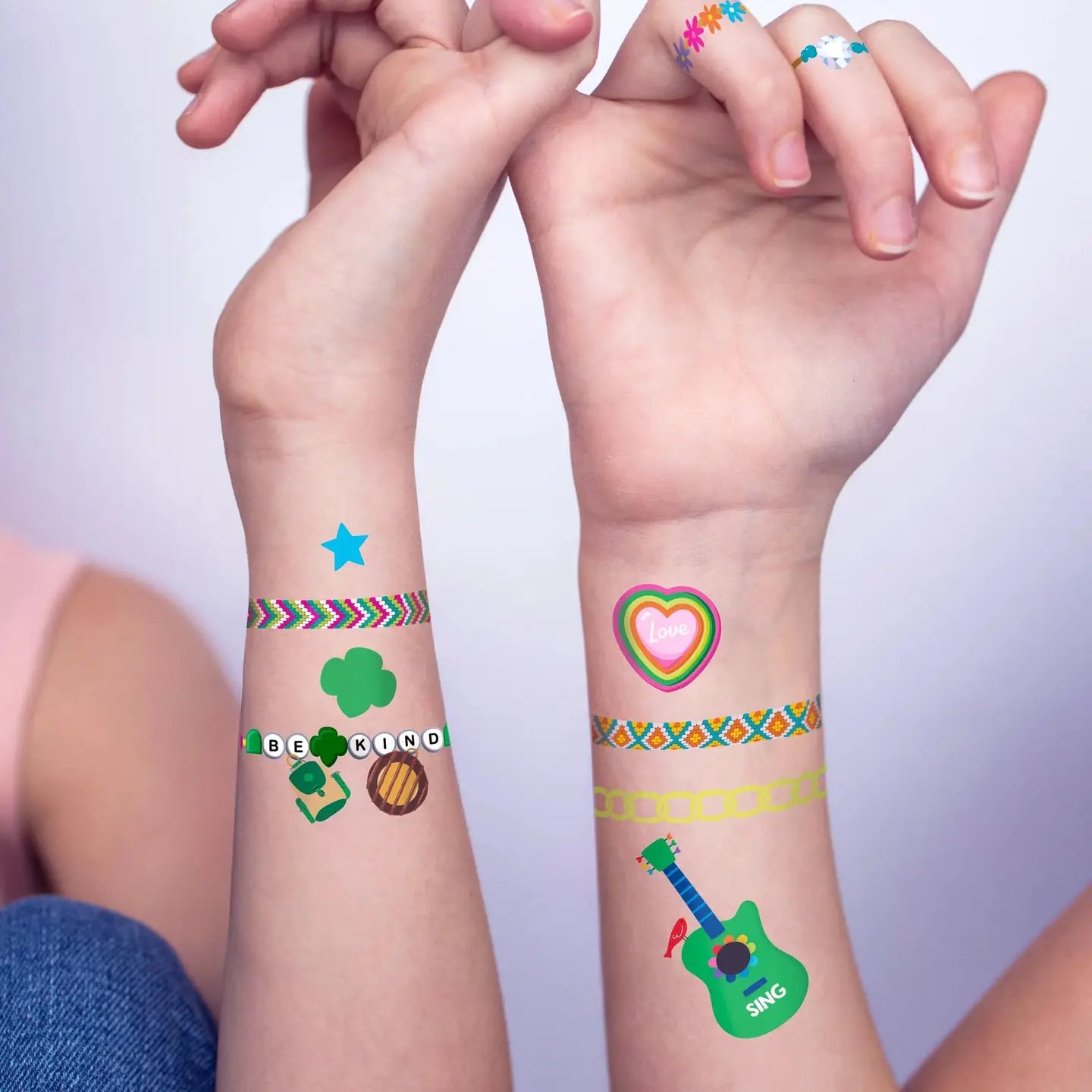 OOLY Girl Scouts: Do-It-Yourself Tattoo Jewelry