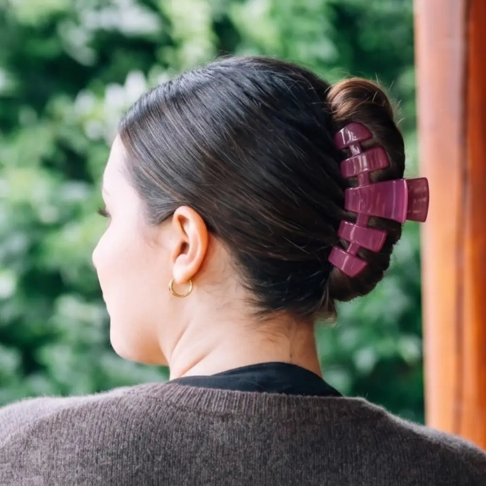 Teleties Claw Hair Clip | Mulberry | Assorted Sizes