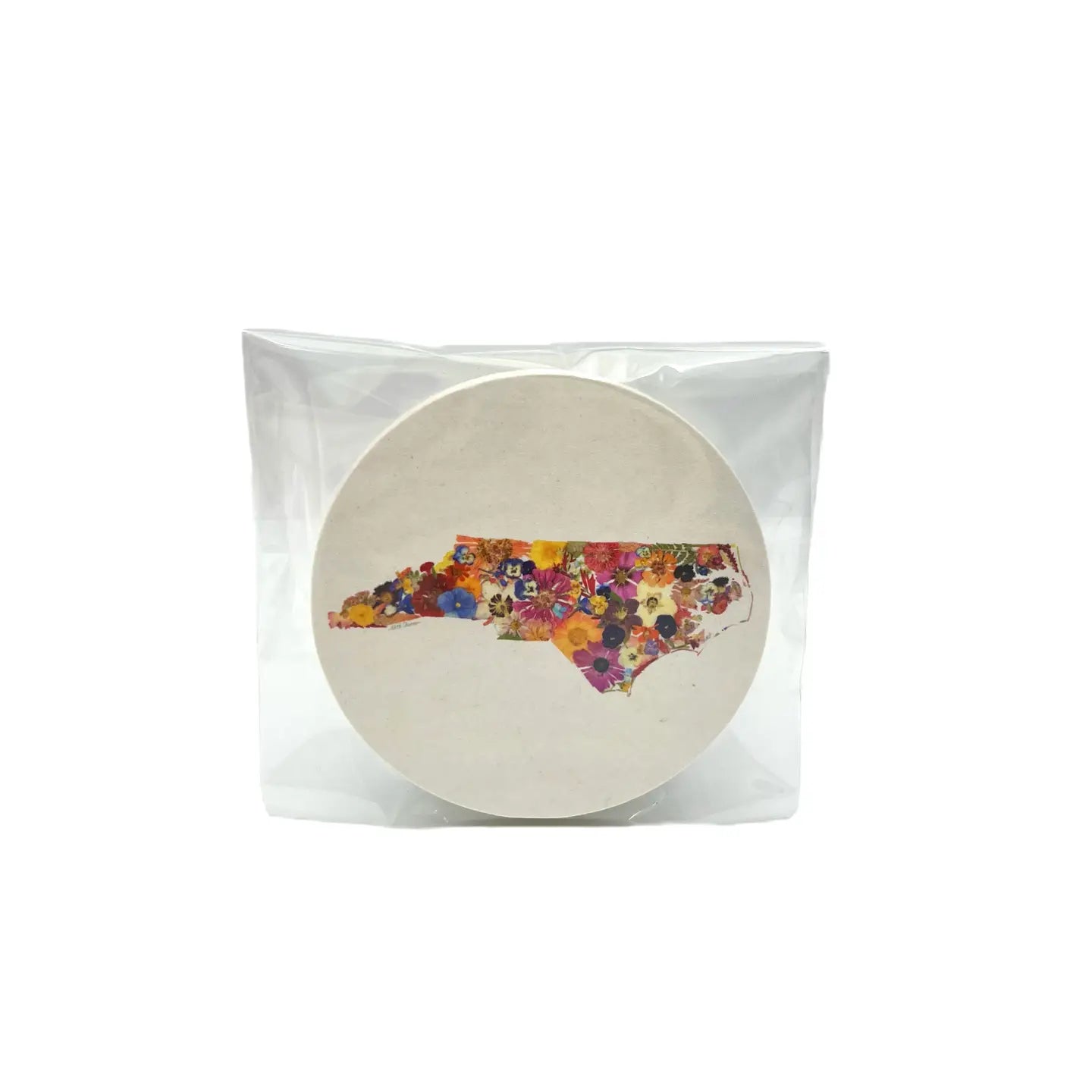 "Where I Bloom" North Carolina Coasters | Set of 6