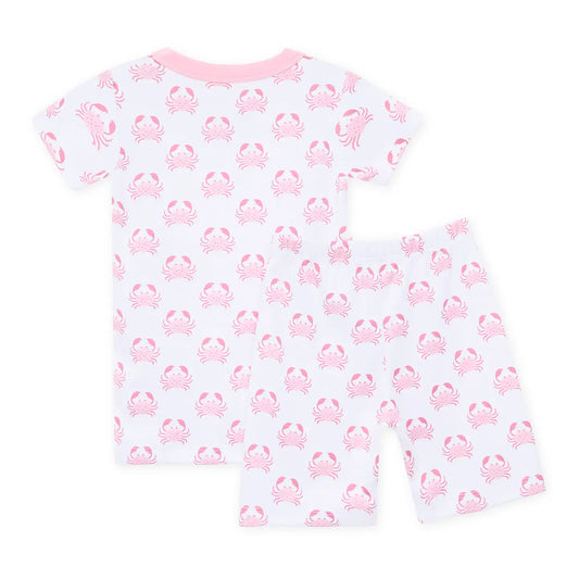 Little Crawlers Short Pajamas | Pink