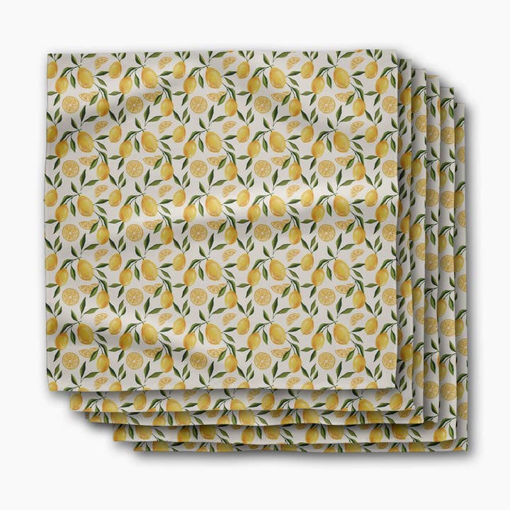 Dinner Napkin Set | Limoncello