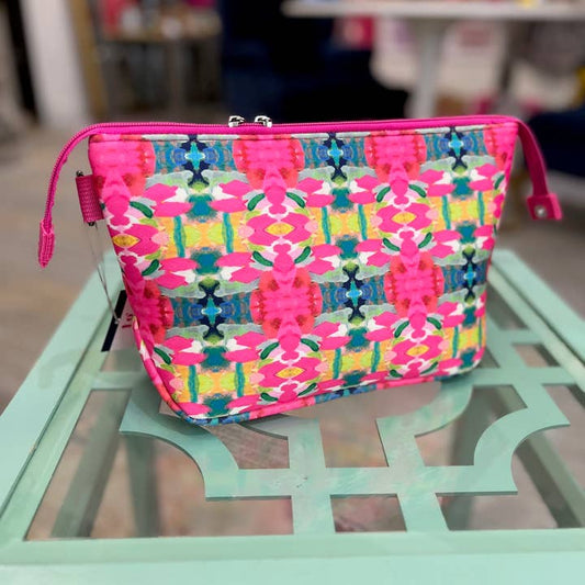 Large Makeup Bag | Laura Park | Pink Paradise