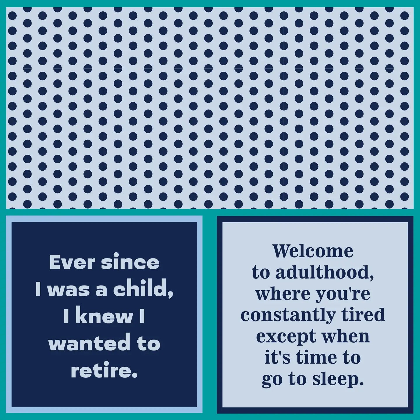 Napkins | Welcome To Adulthood