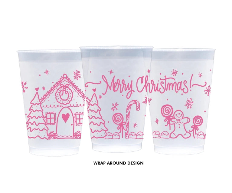 Frosted Cups | Gingerbread | 12oz