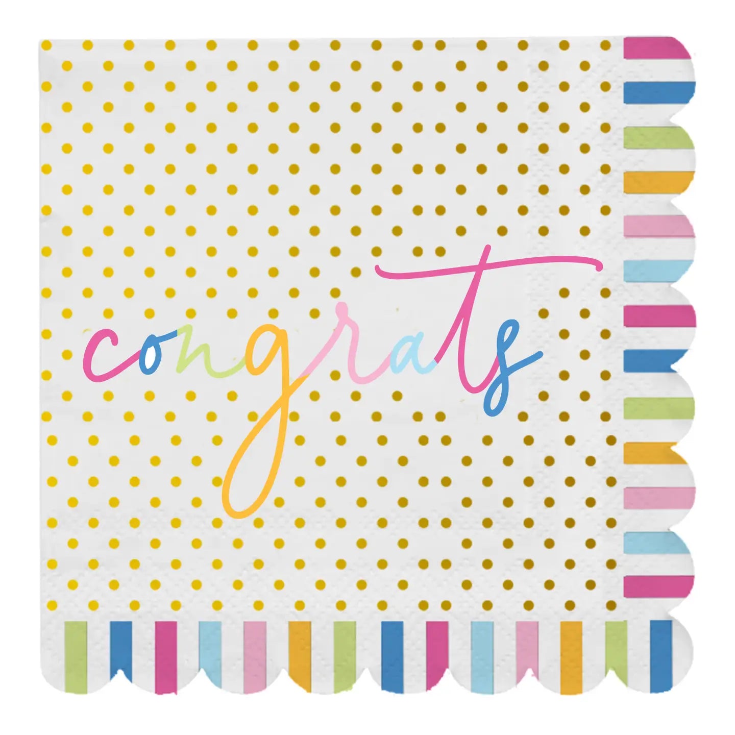 Cocktail Napkins | Congrats