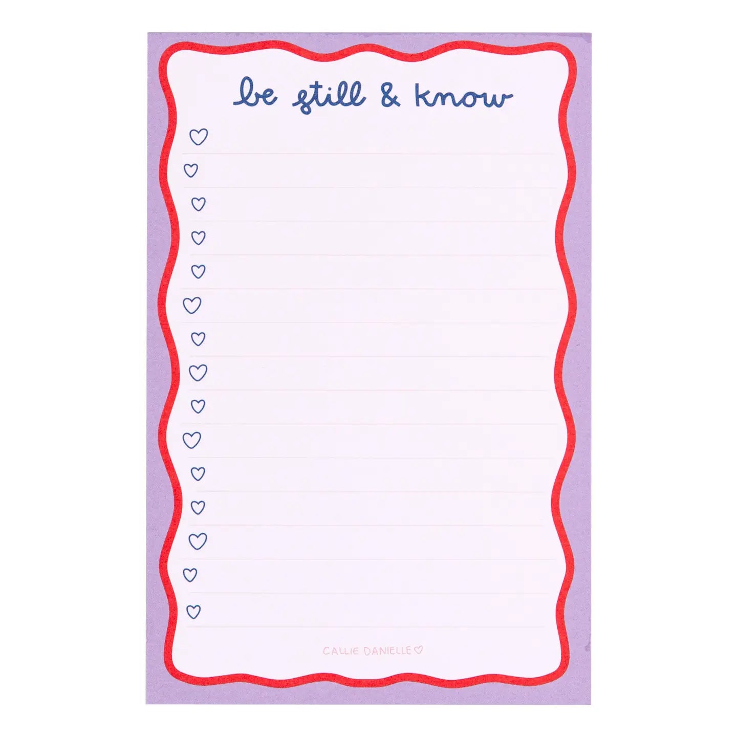 Be Still & Know | Notepad
