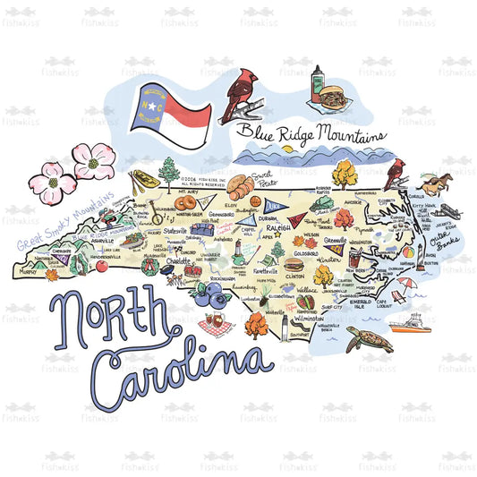22oz Travel Mug | North Carolina
