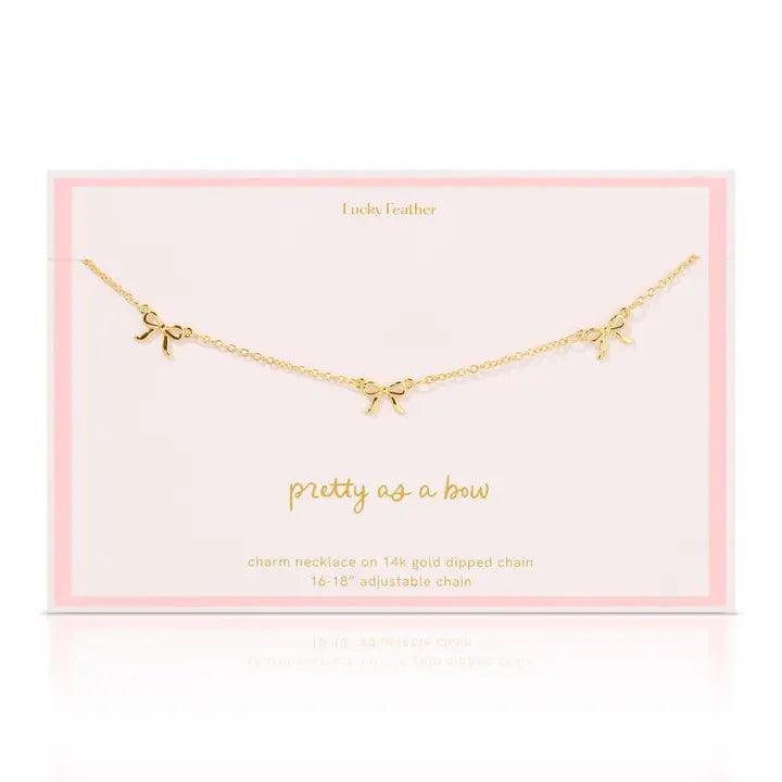 Necklace | Beautiful Bows | Gold