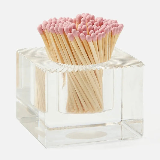 Square Match Striker | Light Pink Matches