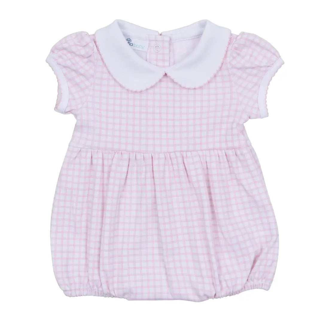 Peek-A-Boo Wishes Collared Bubble | Pink