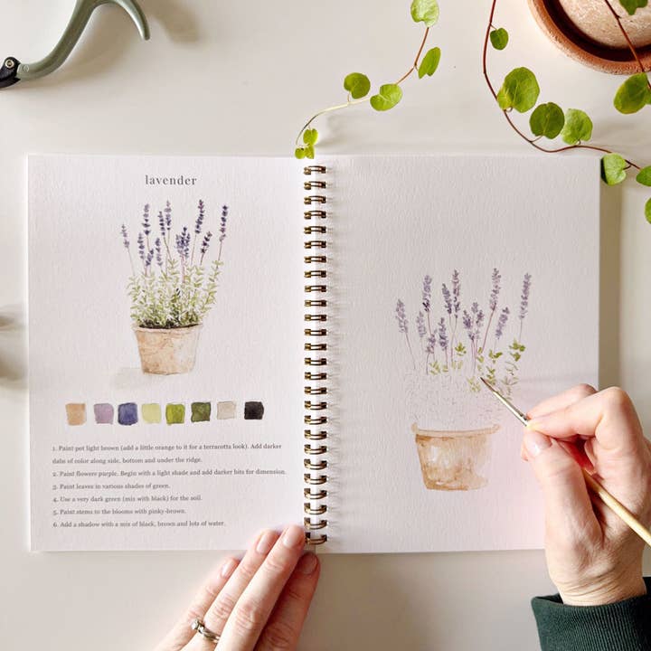 Watercolor Workbook | Garden