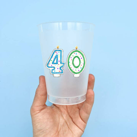Party Cup Set | 40th