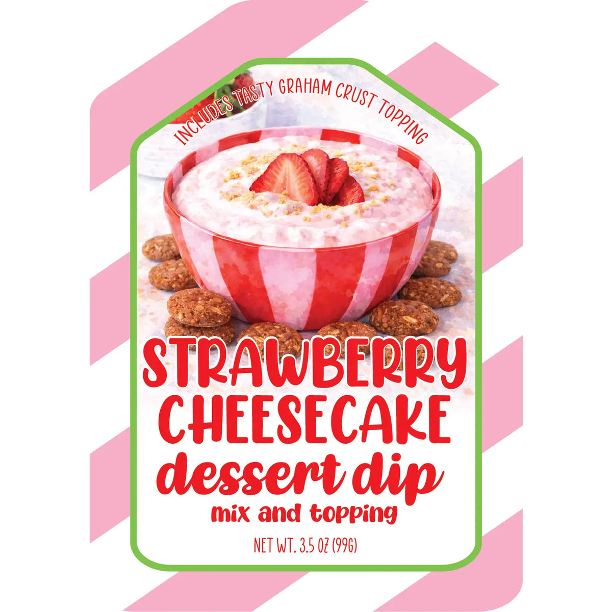 Dessert Dip Mix | Strawberry Cheesecake