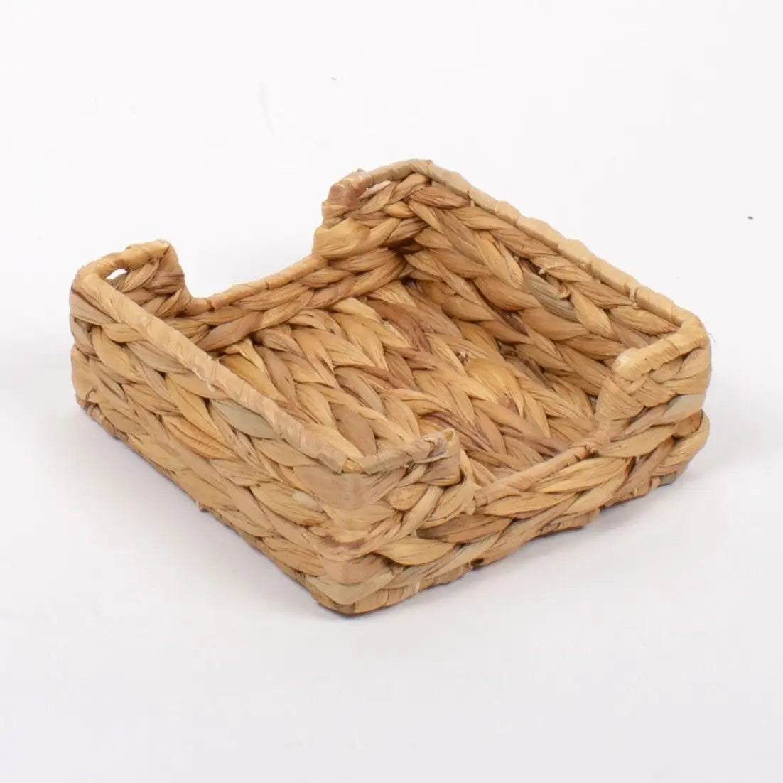 Beverage Napkin Tray | Natural Woven