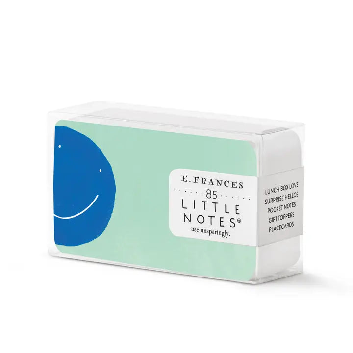 Little Notes | Blue Smiley
