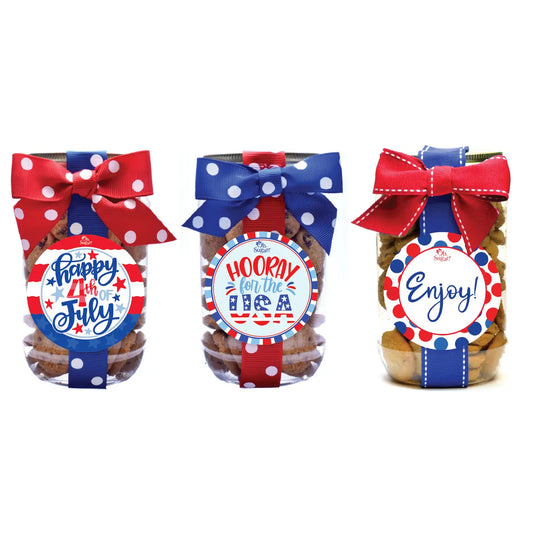 Pint Jar | Choc Chip | 4th of July