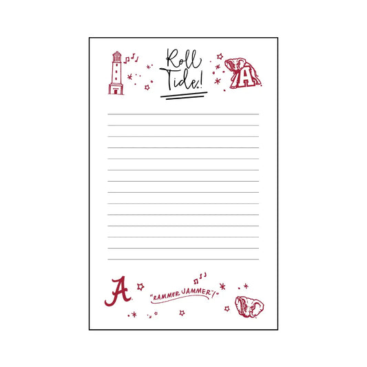 Alabama Confetti Notepad
