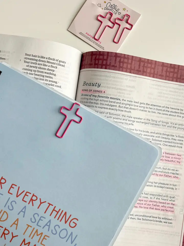 Paperclips | Pink Cross