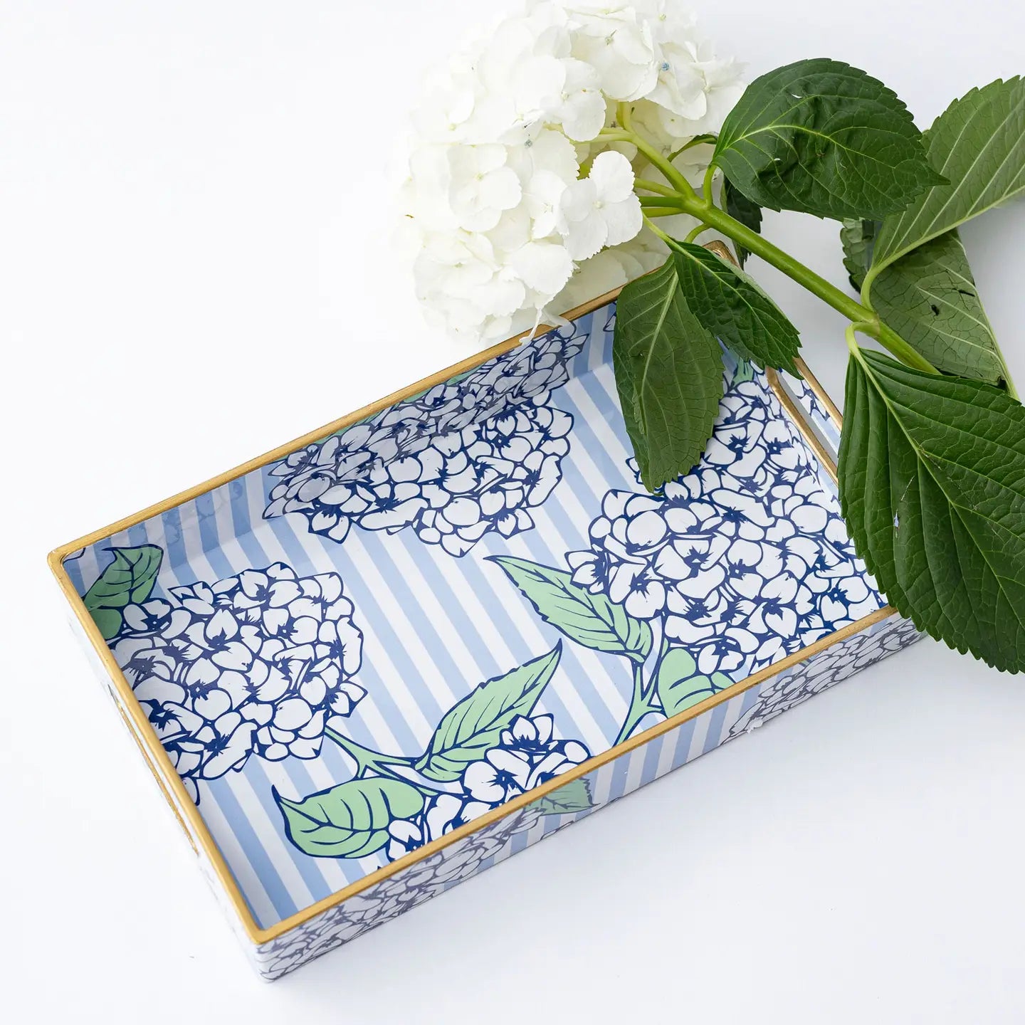 Vanity Tray | Hydrangea Stem
