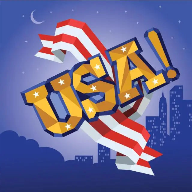 Paint By Sticker Kids: America
