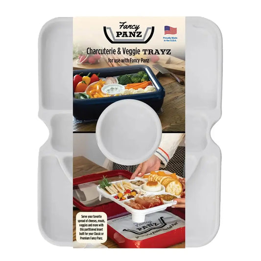 Fancy Panz® Accessory - Charcuterie & Veggie Trayz Insert