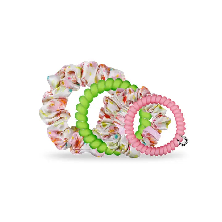 Teleties | Spiral Hair Ties | Mixed Pack | Giverny