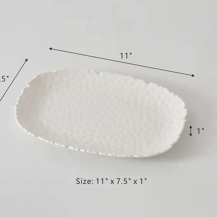 Melamine | Small Serving Platter | Waves