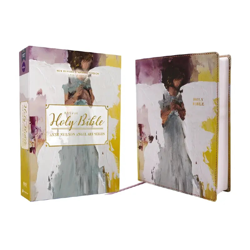 Nrsvue Bible Anne Neilson Angel Art | Leathersoft Multi-Purple