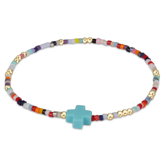 egirl | Hope Unwritten Signature Cross Bracelet | Hot Mess