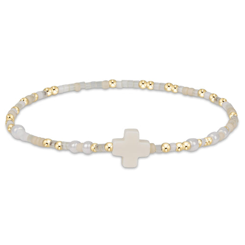 egirl | Hope Unwritten Signature Cross Bracelet | Call Me On My Shellphone