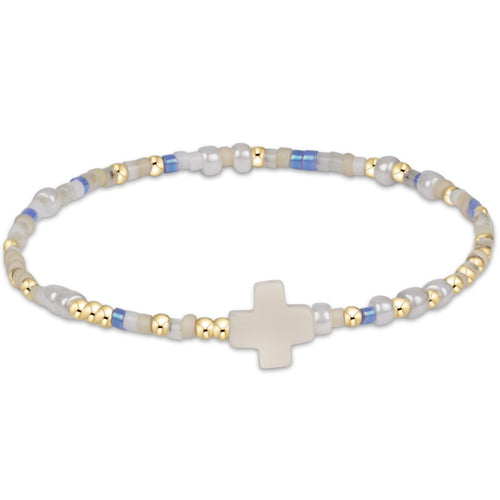 egirl | Hope Unwritten Signature Cross Bracelet | Skinny Dippin'