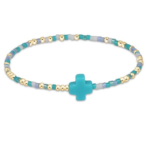 egirl | Hope Unwritten Signature Cross Bracelet | Man, I Teal Like A Woman