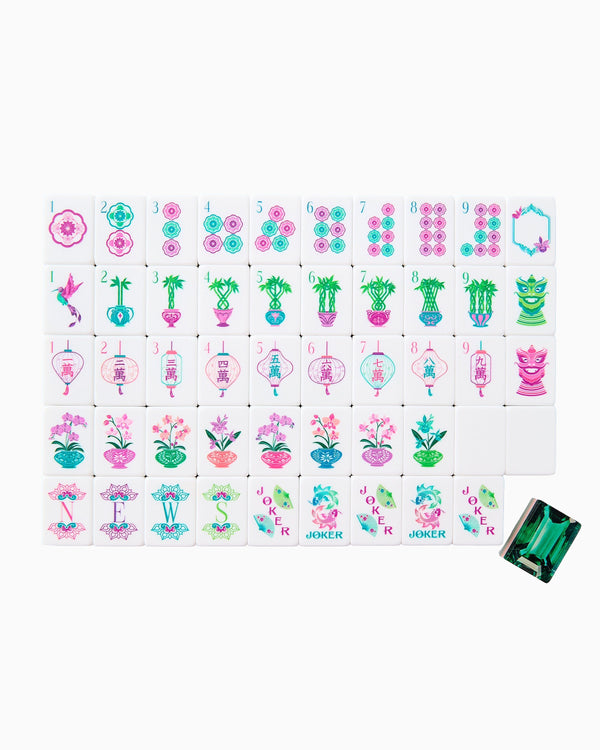 Mahjong Tiles | Emerald