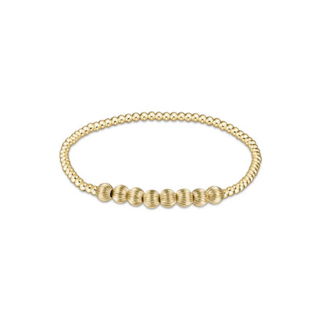 Dignity Beaded Bliss 2.5mm Bead Bracelet Gold - 5mm