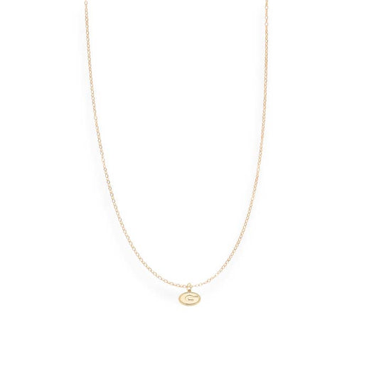 Georgia Logo Charm Necklace