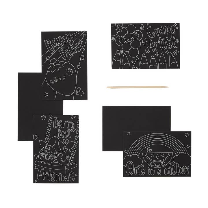 Mini Scratch & Scribble Art Kit | Lil' Juicy