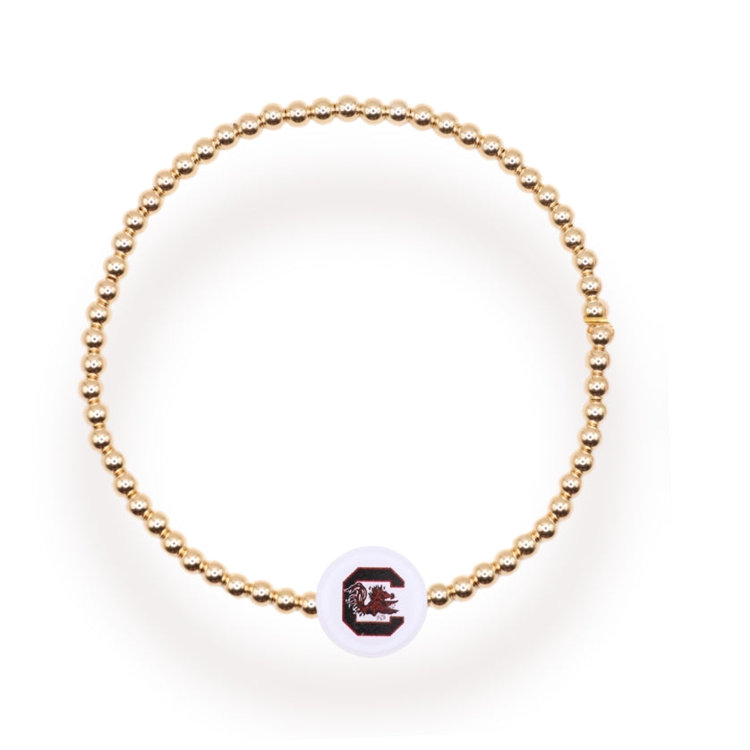 Gamecocks Logo Bracelet | Gold