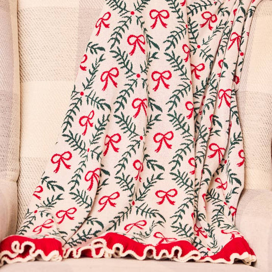 Blanket | Holiday Trellis