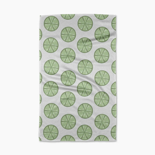 Tea Towel | Lime Doodles