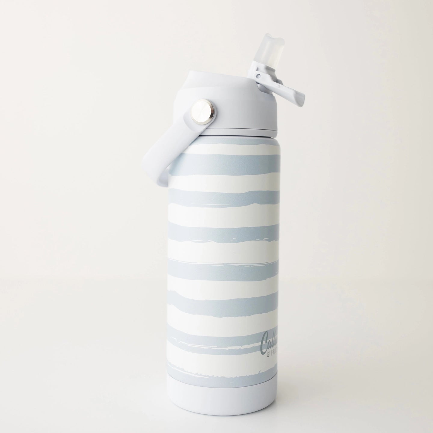 The Kyler Tumbler | Brush Stripes Blue