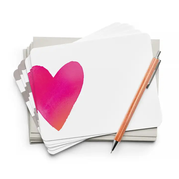 Boxed Notecards | Flat | Big Heart