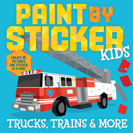 Trucks, Trains & More | Paint By Sticker