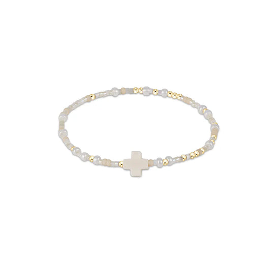 egirl | Hope Unwritten Signature Cross Bracelet | Oh Snow You Didn't!