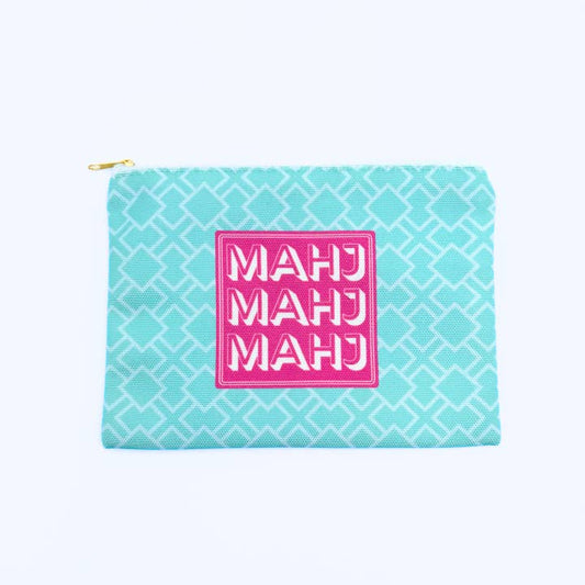 Mahjong Card & Accessory Bag | Teal