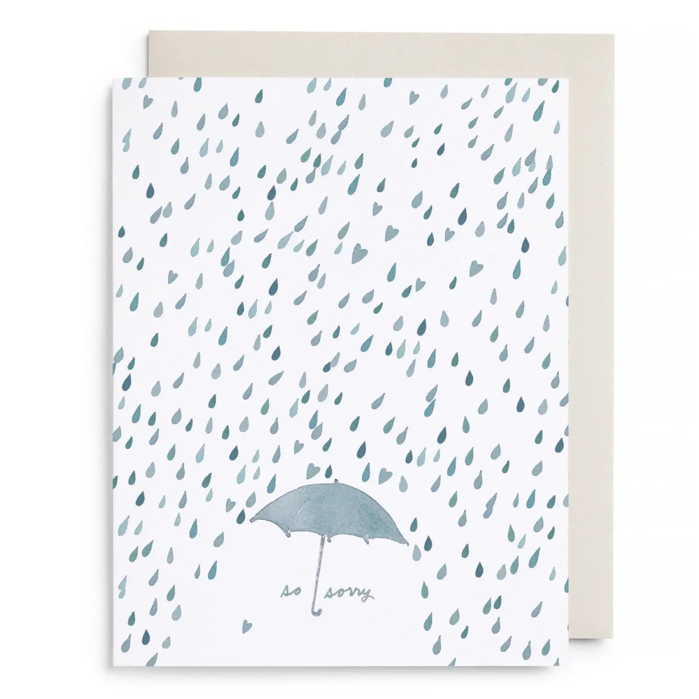 Greeting Card | Umbrella So Sorry