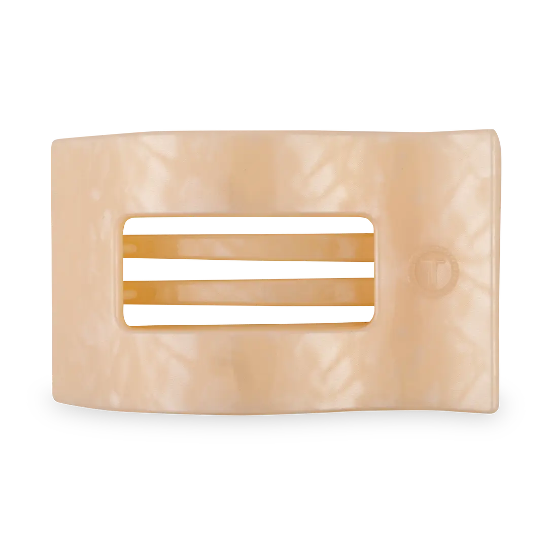 Teleties Flat Rectangle Hair Clip | Soft Surf | Assorted Sizes